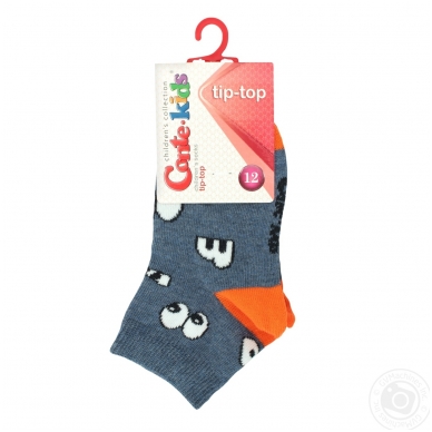 Conte Kids Tip-Top linksmos spalvingos kojinės vaikams Akytės 1