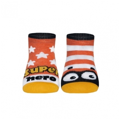 Conte Kids Tip-Top spalvingos kojinės vaikams Akytės ir Žvaigždutės 1