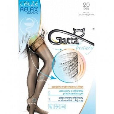 Gatta Beauty Calze Relax Medica 20 den