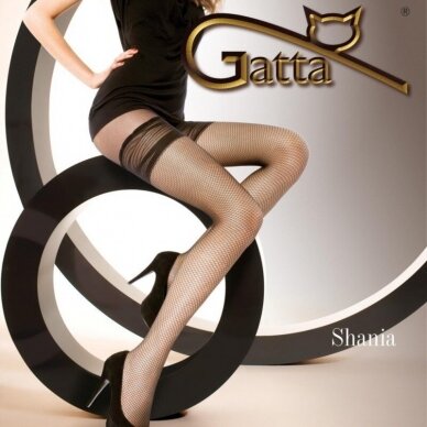 Gatta Shania Collant - nekiauro tinkliuko pėdkelnės 2