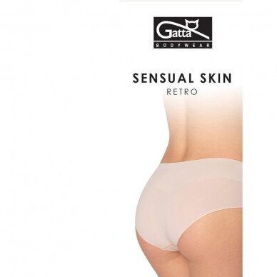 Gatta Sensual Skin Retro itin plonos kelnaitės 1