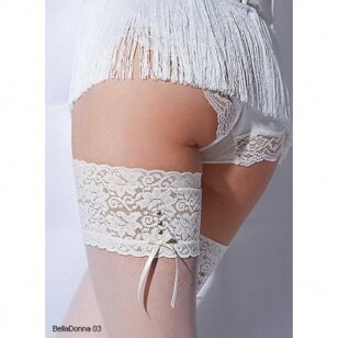 Puošnios prilimpančios kojinės Wedding by Gatta Bella Donna 03